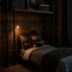 Astronautlampa LED – USB-Uppladdningsbar Nattlampa
