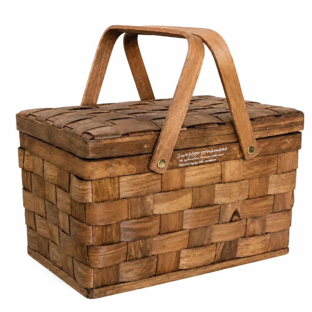 Rustic Day Utflykts och förvaringskorg