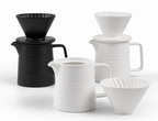 Pour over-kaffeset i keramik