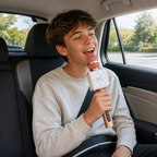 Trådlös karaokemikrofon med Bluetooth, högtalare och FM-sändare